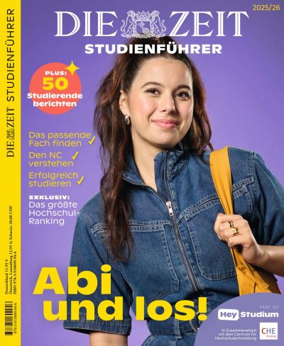 Cover DIE ZEIT Studienführer 2025/2026