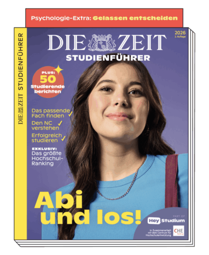 Cover DIE ZEIT Studienführer 2025/2026 - 2. Auflage